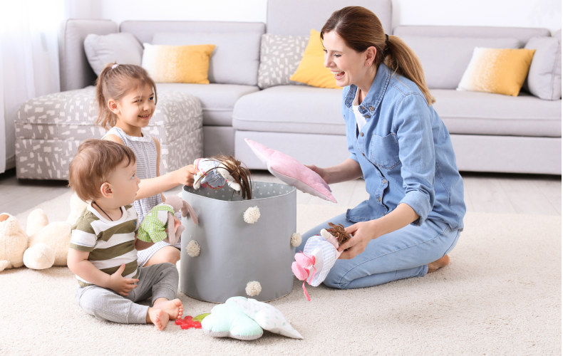 Как поддерживать порядок в доме с появлением ребенка?
