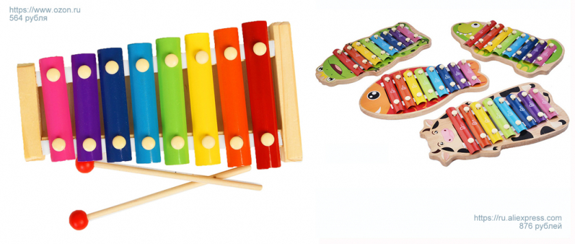 Звуки музыкальных инструментов