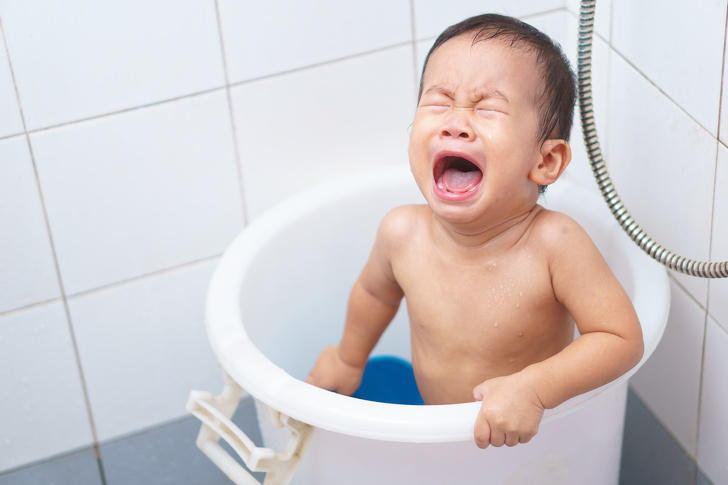Проблема: ребенок боится мыть голову