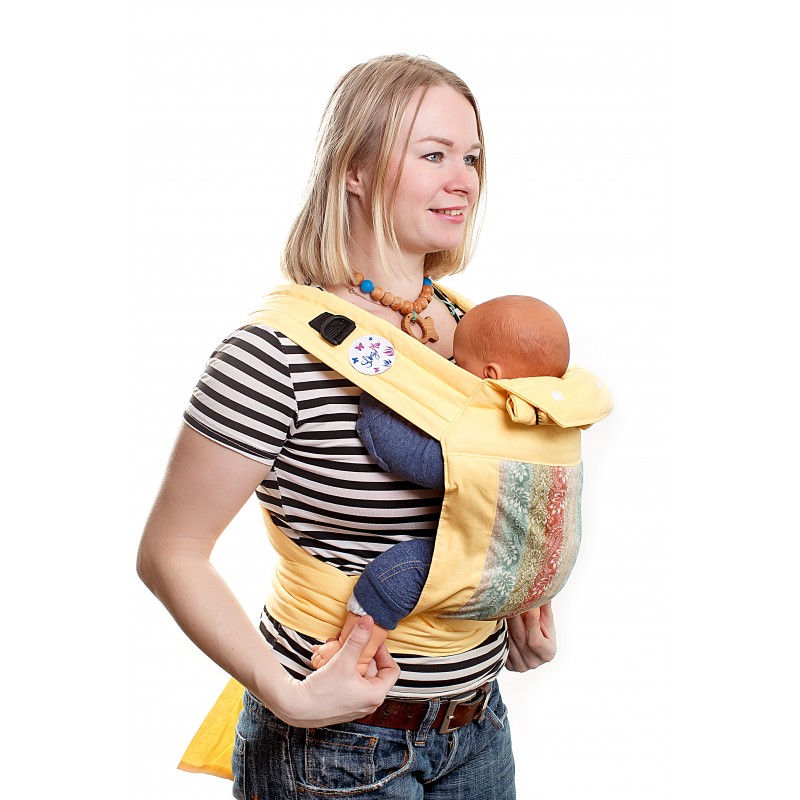 Май-слинг для новорожденных: как пользоваться (завязать и надеть)