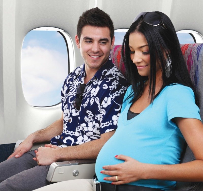 Можно ли беременным летать на самолете