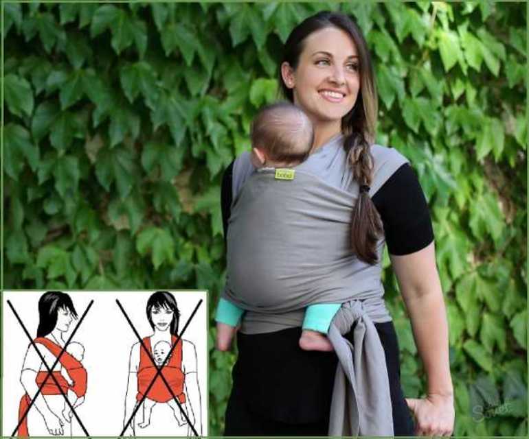 Май-слинг для новорожденных: с какого возраста, инструкция по применению