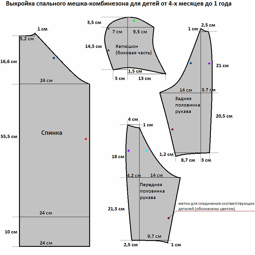 Вязаные конверты новорожденным со схемой