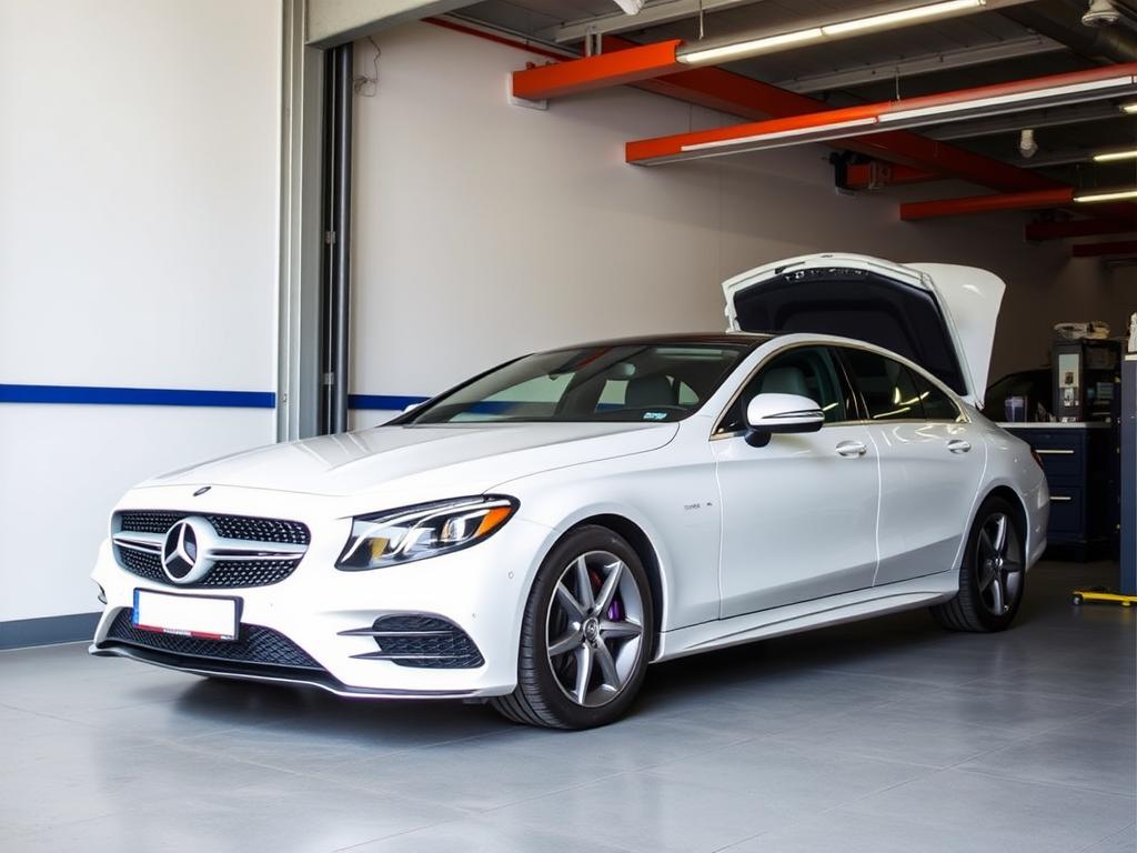 auto service for Mercedes carsфото