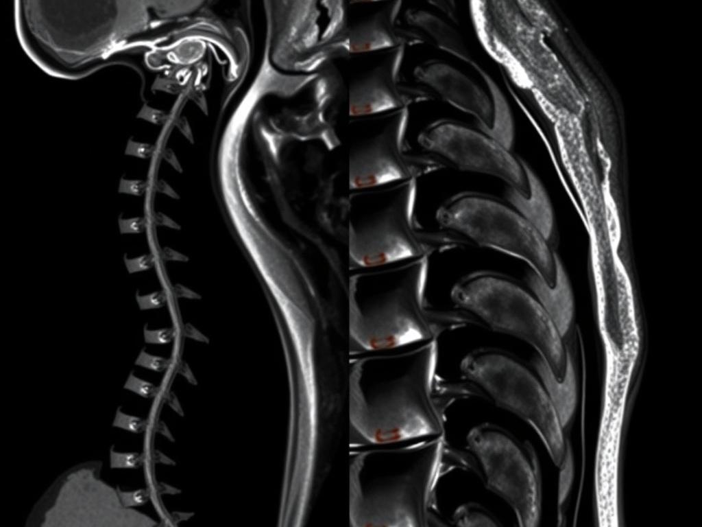 MRI of the thoracic spineфото