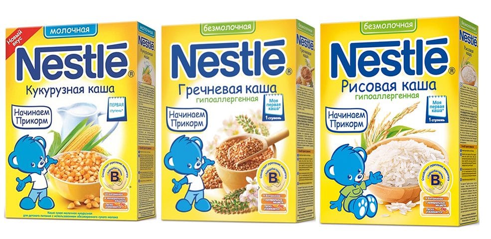 Первый прикорм кашами, полезные рекомендации