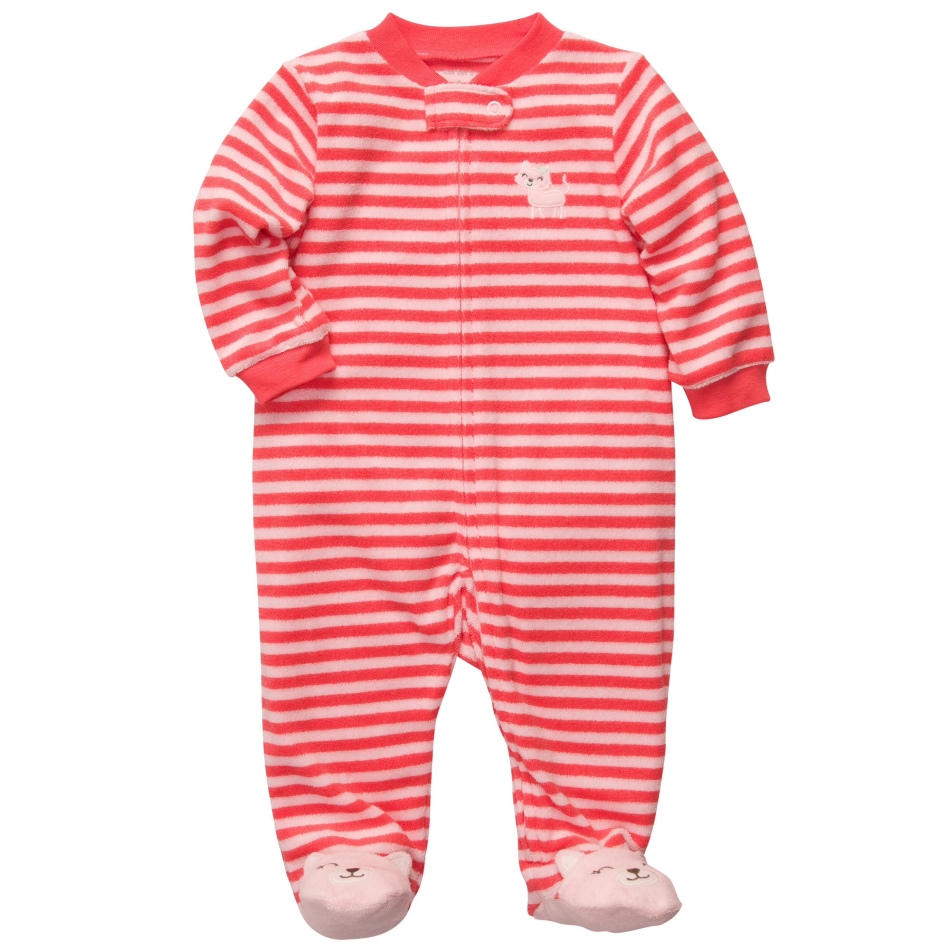 Слипы для новорожденных — на молнии, теплые с закрытыми ручками