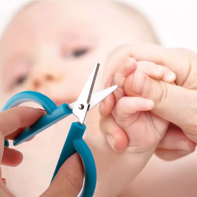 Ногти новорожденного. как подстричь ногти ребенку, как за ними ухаживать