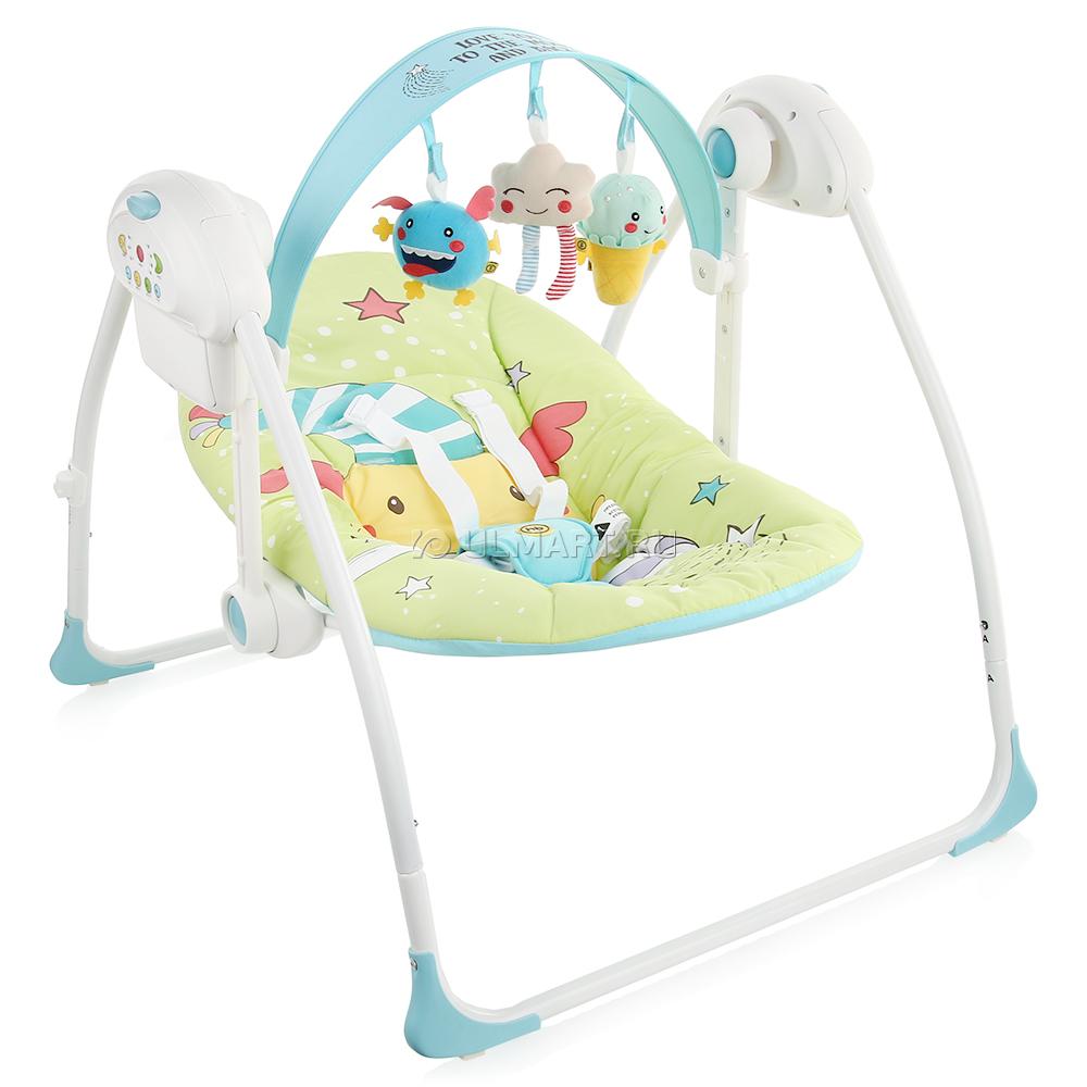 Шезлонг для новорожденных — разновидности баунсеров для дома