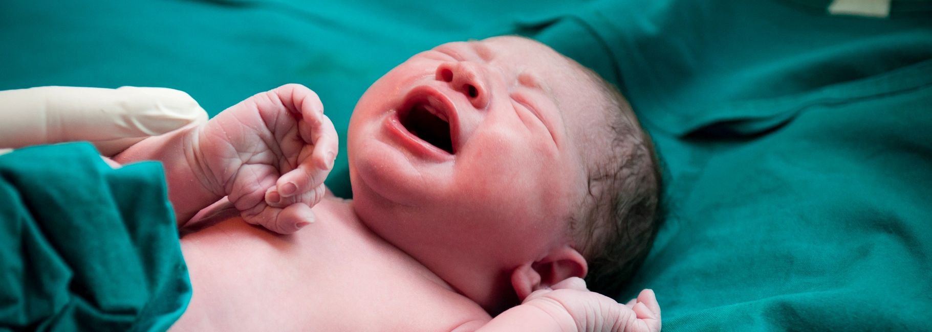 Носогубный треугольник у ребенка — синий