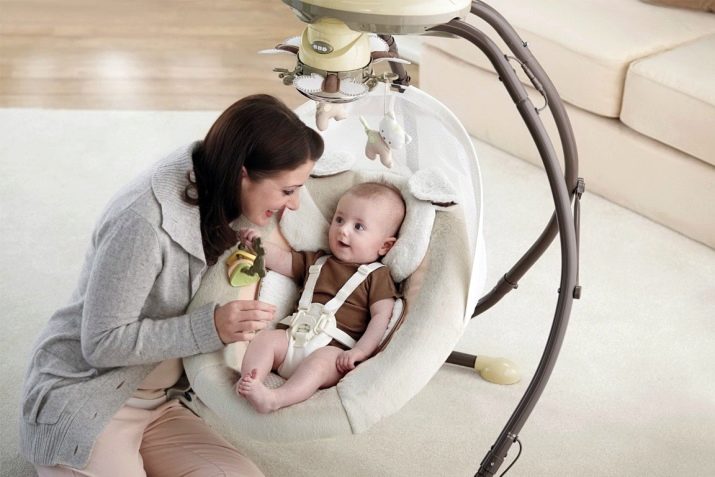 Электронные качели для новорожденных: рейтинг лучших моделей по отзывам владельцев