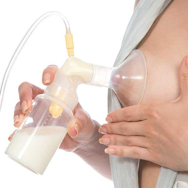 Правила сцеживания и хранения грудного молока >> сцеживание руками, молокоотсосом | yamama