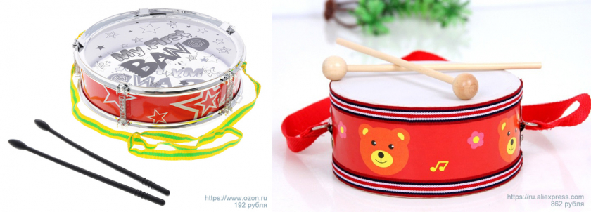 Звуки музыкальных инструментов