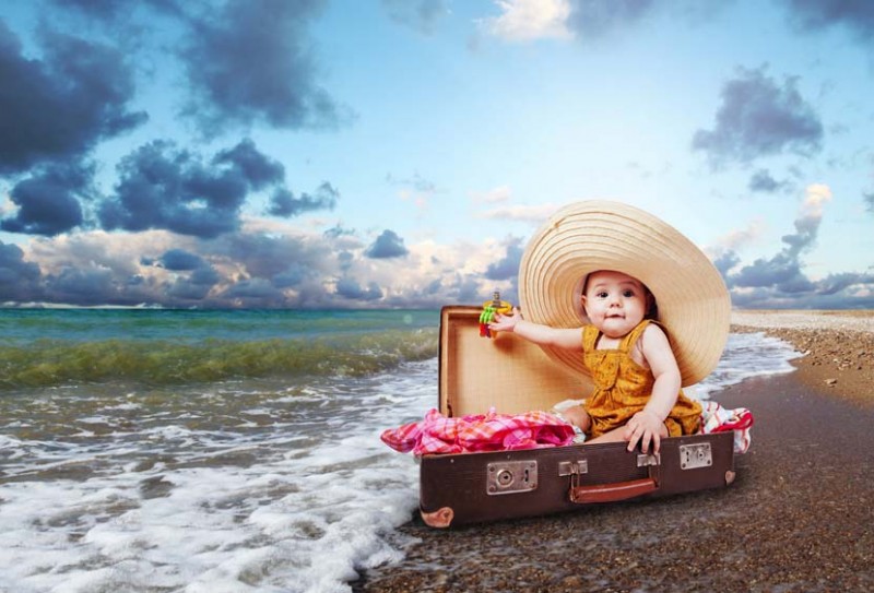 Можно ли ехать отдыхать на море с месячным ребенком?