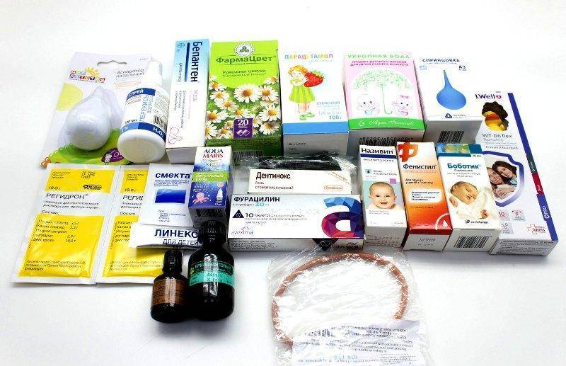 Аптечка для новорожденного: список необходимых препаратов