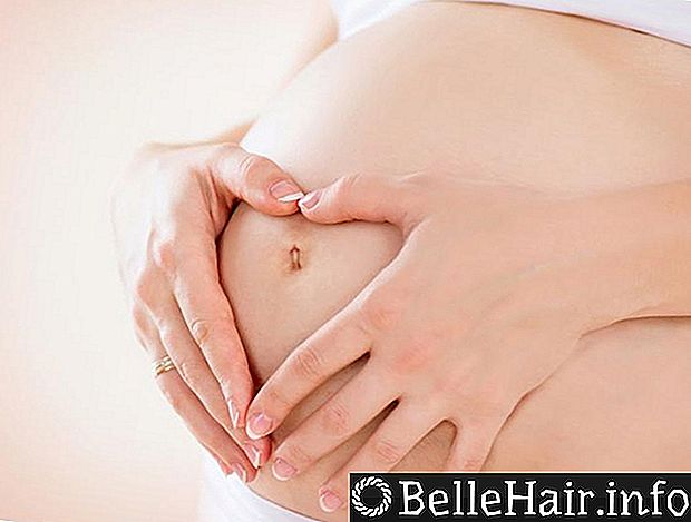 Появились волосы на животе во время беременности