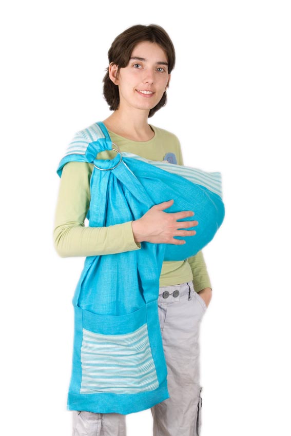 Делаем слинг-шарф для новорожденных самостоятельно: мастер класс по изготовлению