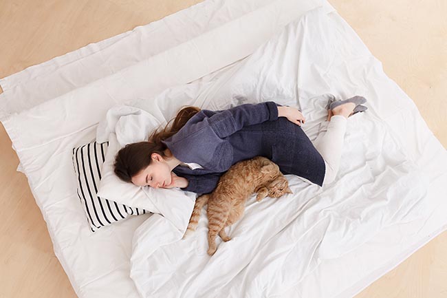 Почему коты спят с детьми и можно ли пускать кошку в кроватку к младенцу
