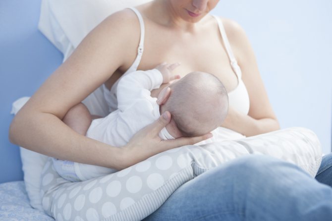 Подушка для кормления грудного ребенка