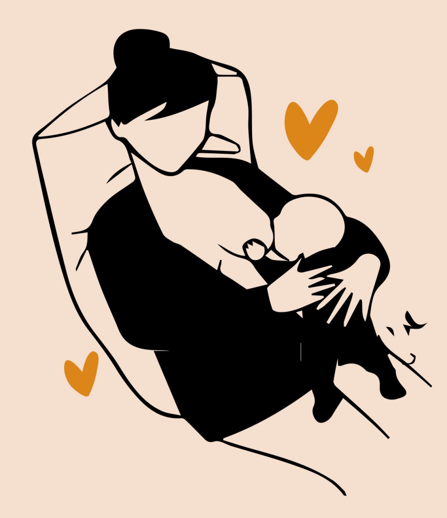 Как правильно прикладывать новорожденного для кормления